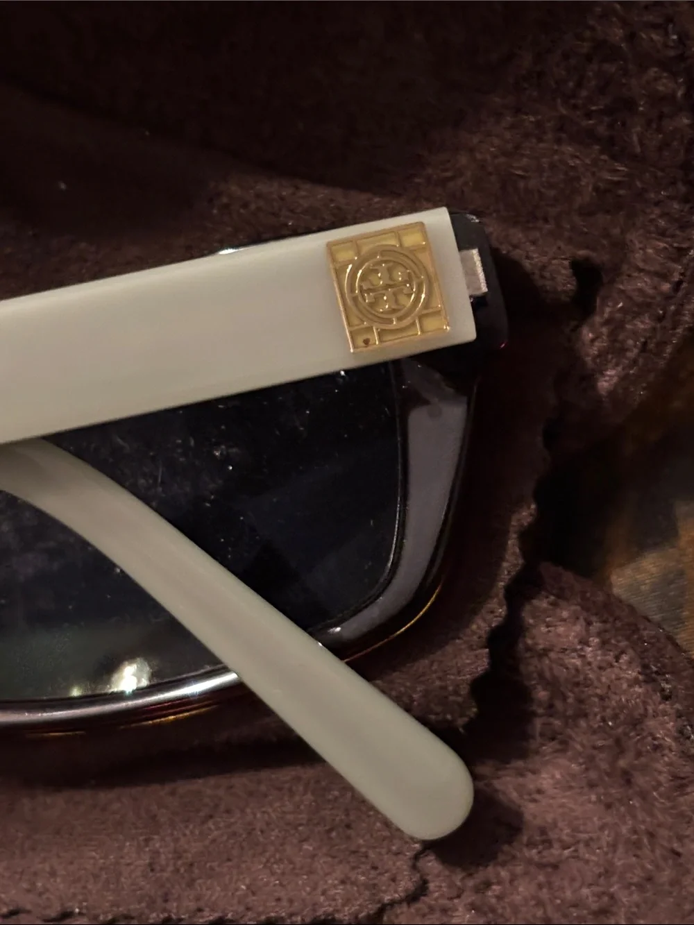 Tory Burch Mint Green Sunglass Temples